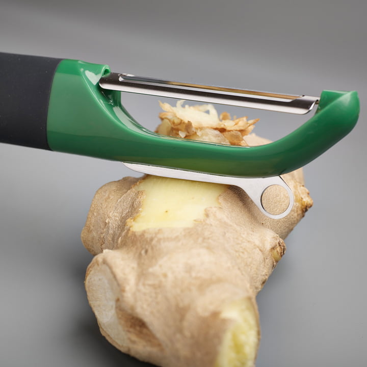 Multi-peel Sparschäler mit glatter Klinge und Schabekante