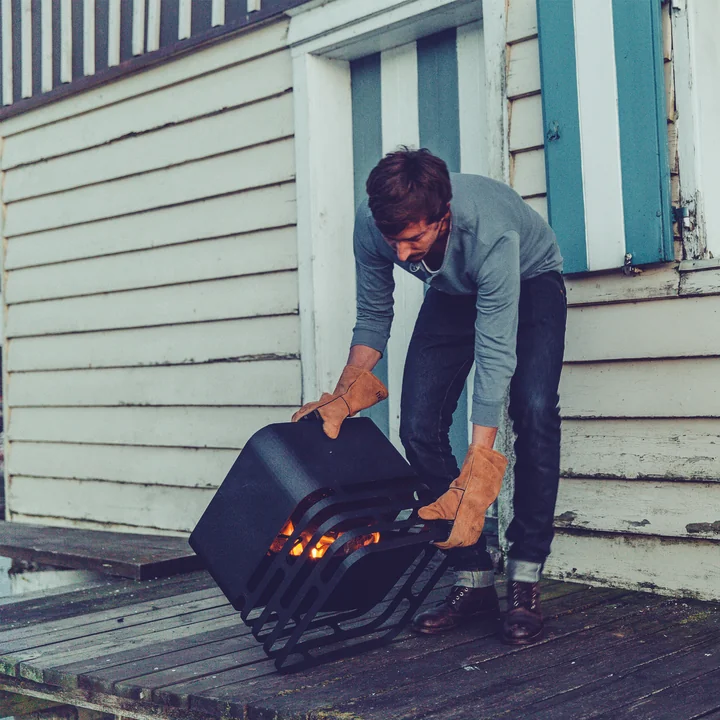 Drehbarer Feuerkorb von Höfats