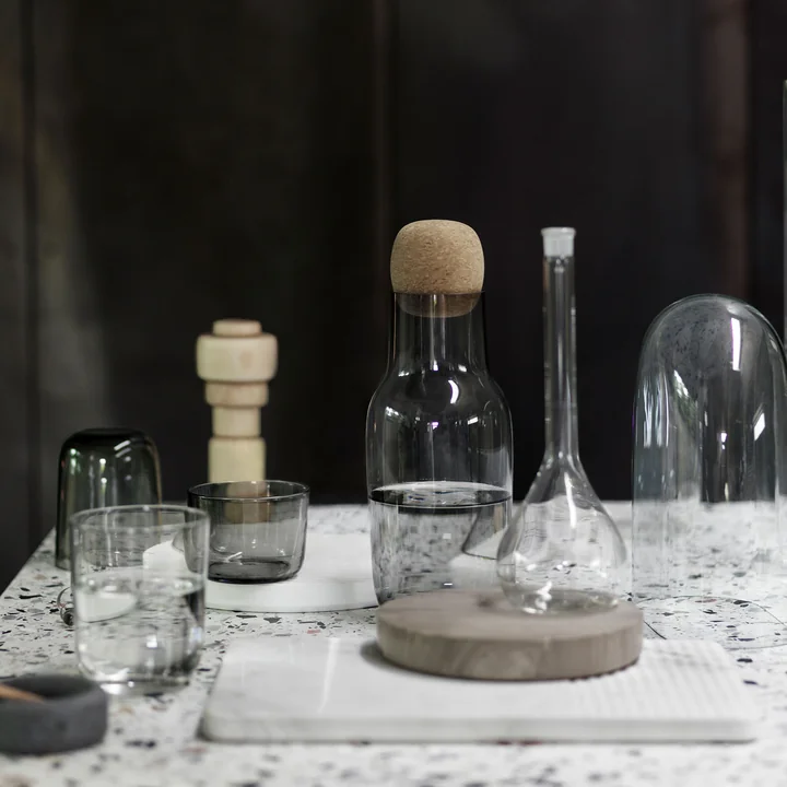 Corky Serie auf Groove Servierplatte