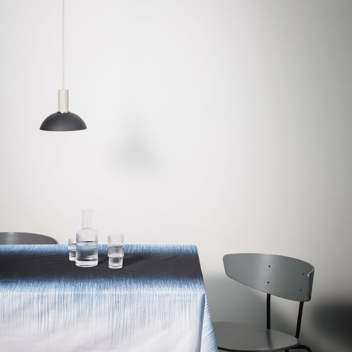 Der ferm Living - Hoop Shade Lampenschirm in hellblau