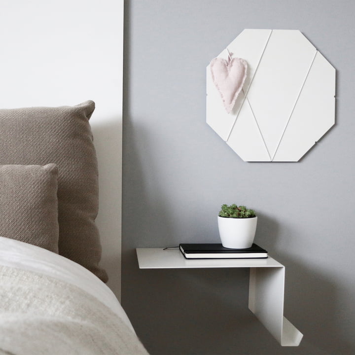 Pinboard und Bedside Table von Nichba Design