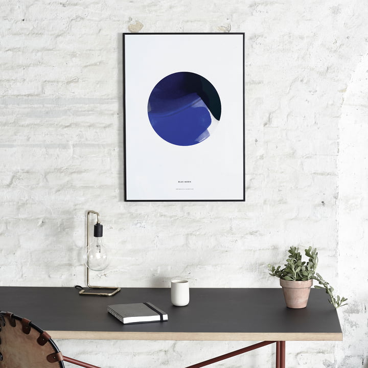 Blue Moon Poster von Paper Collective