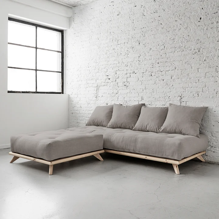 Senza Ottoman und Sofa von Karup Design