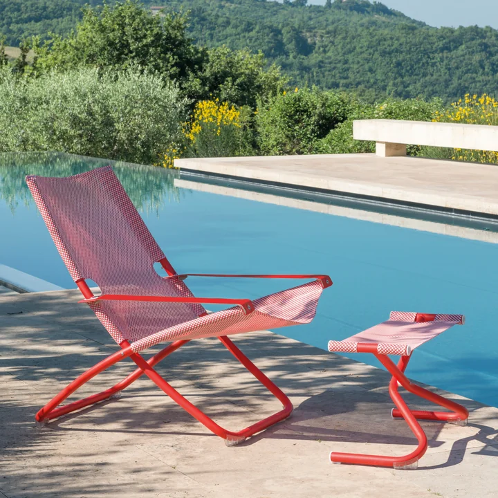 Snooze Sitzpouf und Liegestuhl