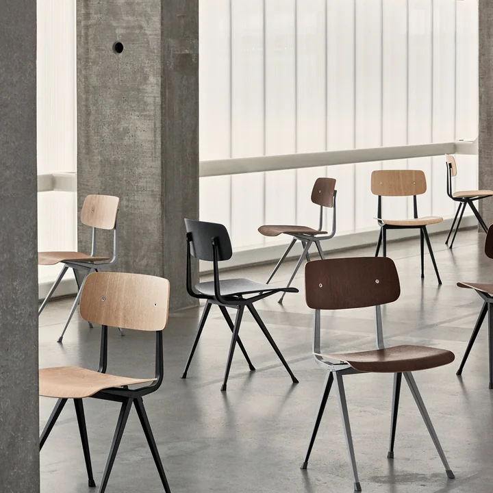 Result Stuhl von HAY in verschiedenen Ausführungen