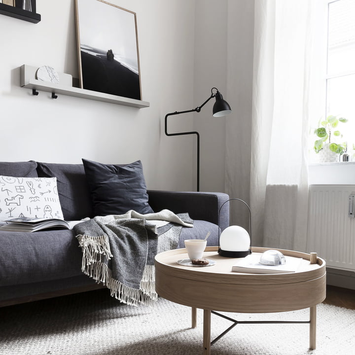 Wohnzimmer im modernen, skandinavischen Einrichtungsstil