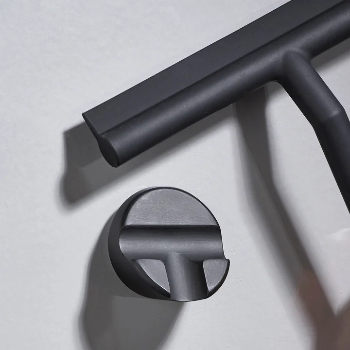 Der Zone Denmark - Duschabzieher mit Halterung in schwarz