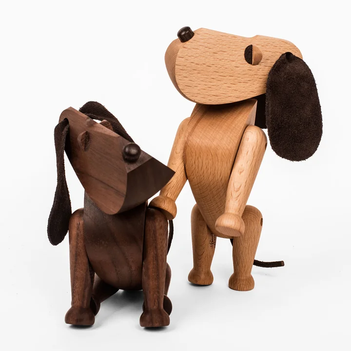 Architectmade - Holzhund Bobby und Oscar