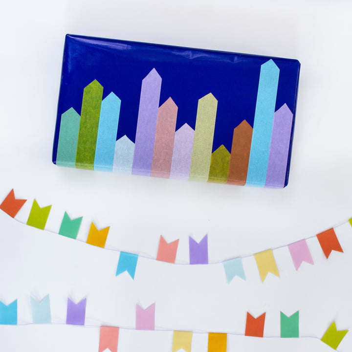 Geschenkverpackung mit Masking Tape