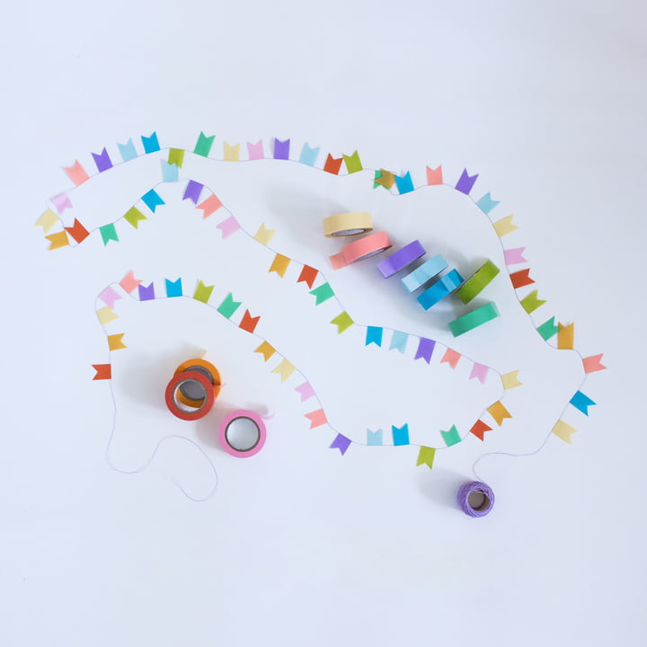 Geschenkverpackung mit Masking Tape