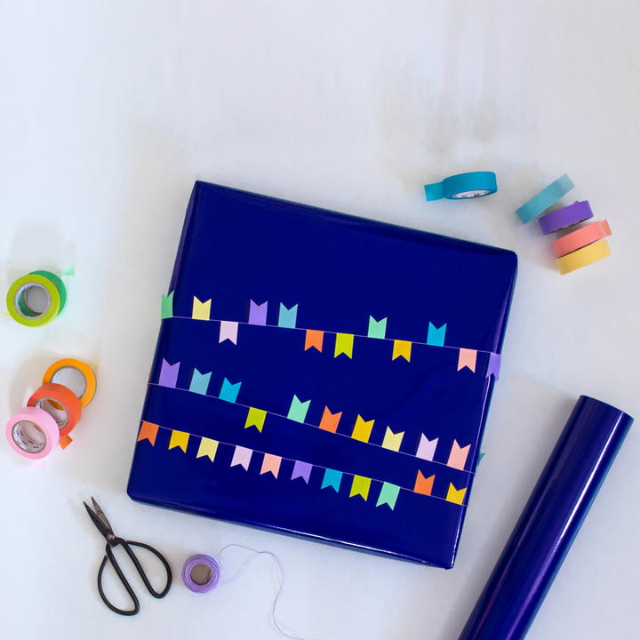 Geschenkverpackung mit Masking Tape