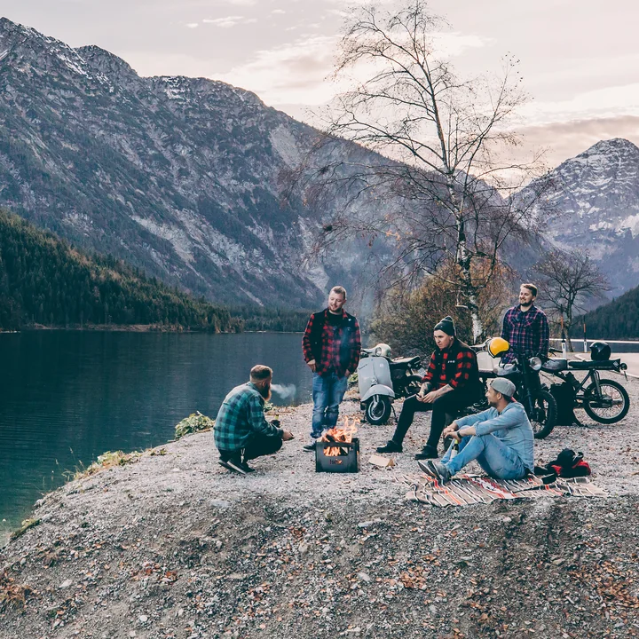 Der höfats - Beer Box Feuerkorb