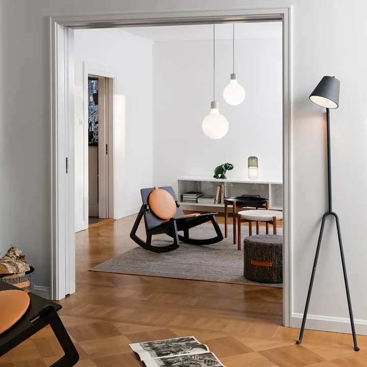 Der Björk Teppich von Design House Stockholm mit natürlicher Oberfläche