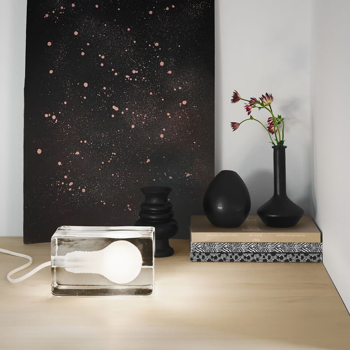 Block Lamp LED von Design House Stockholm in weiß