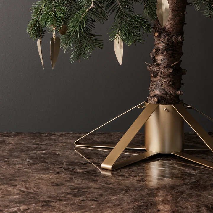 Ferm Living - Christbaumständer, Messing