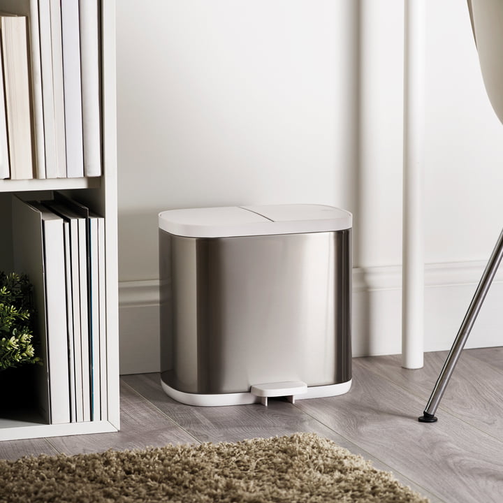 Split Steel 6 Recycling-Badeimer von Joseph Joseph | Connox