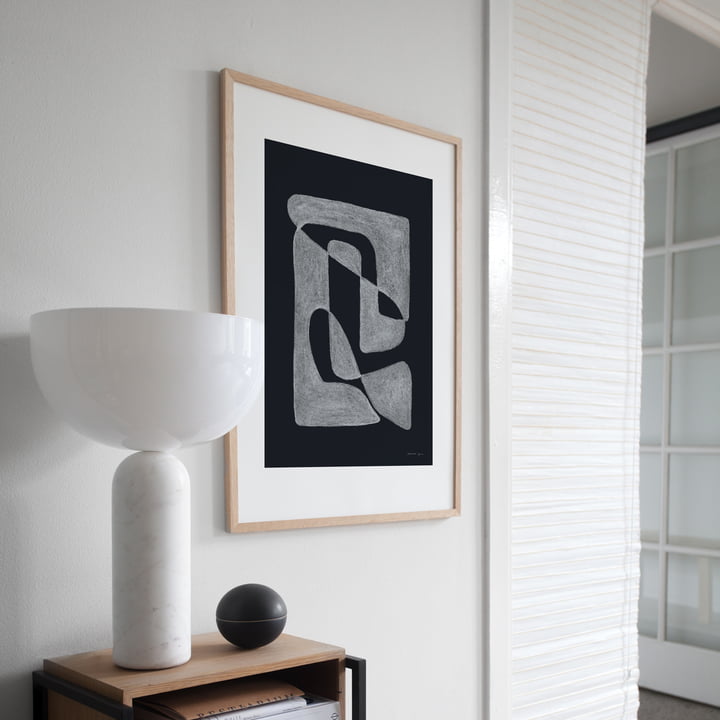 Lineare Poster, 50 x 70 cm von Collection in black
