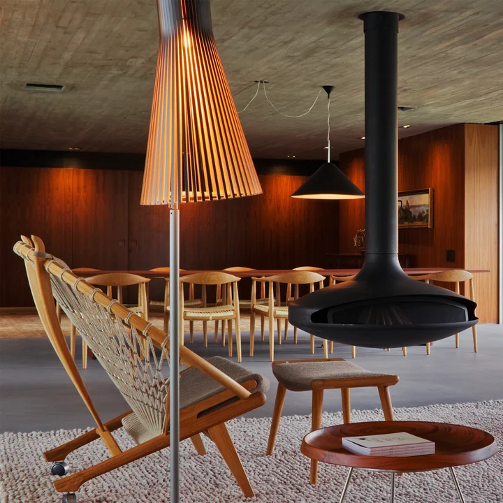 Secto 4210 Stehleuchte von Secto in Walnuss