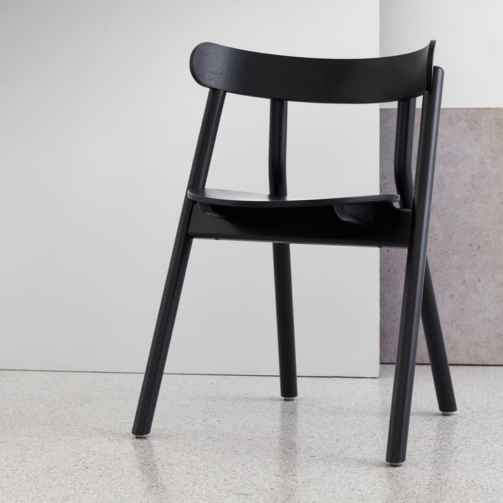 Oaki Chair in schwarz von Northern