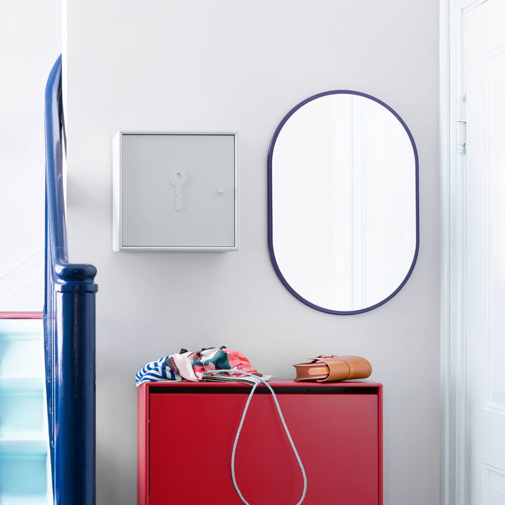 Look Wandspiegel mit Unlock Schlüsselschrank von Montana