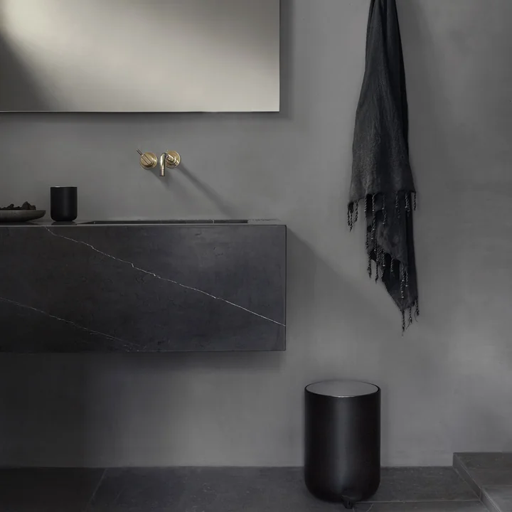 Bath Treteimer 7 l von Audo in schwarz