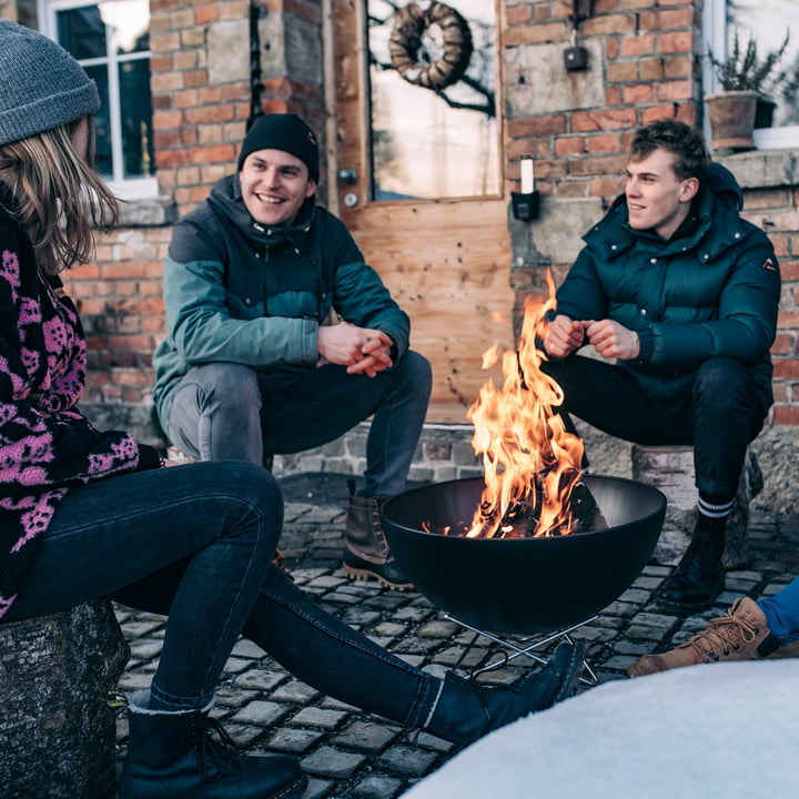 Bowl Feuerschale mit Sternfuß von höfats