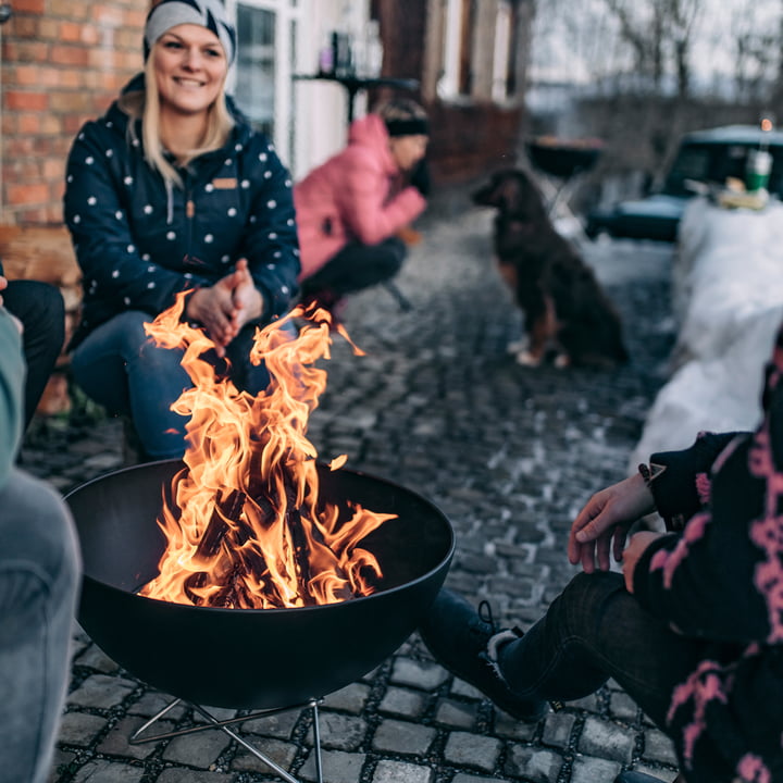 Bowl Feuerschale mit Sternfuß von höfats