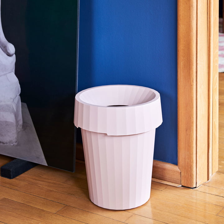 Shade Bin Ø 30 x H 36,5 cm 14 l von Hay in blush