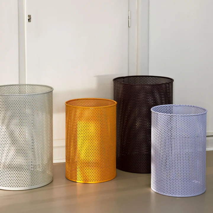 Perforated Bin von HAY in verschiedenen Größen und Farben
