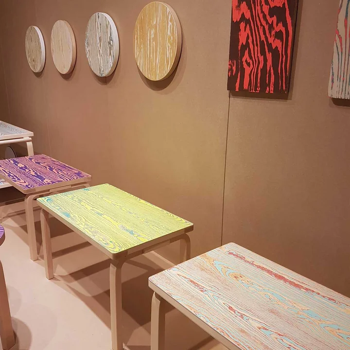 Artek Mailänder Möbelmesse