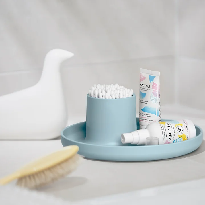 L'Oiseau Keramik von Vitra in elfenbein matt