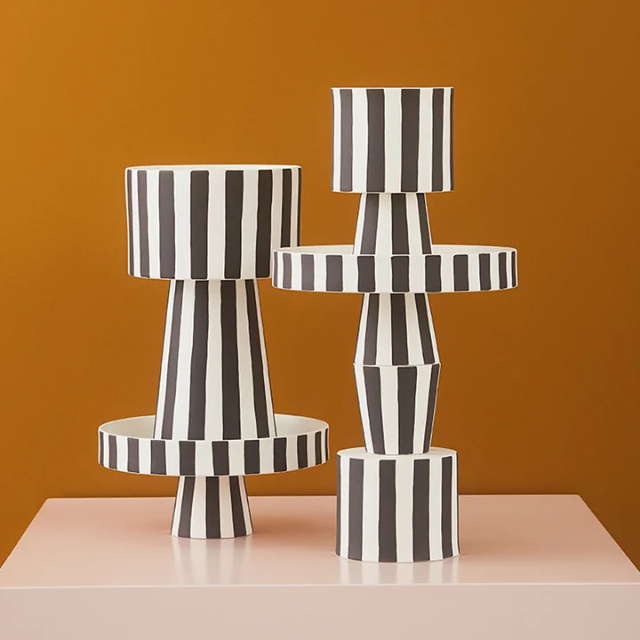 Toppu Gruppe von OYOY in schwarz / weiß