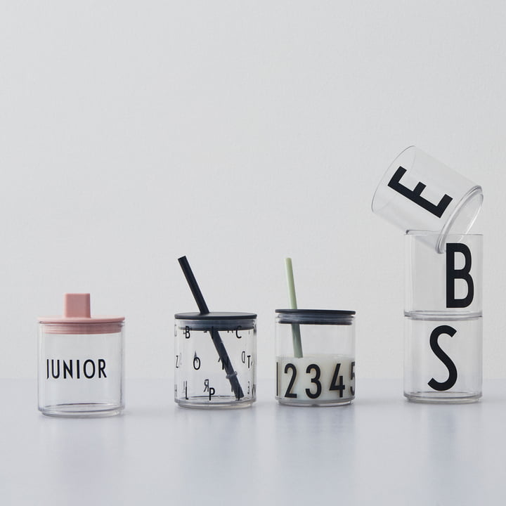 AJ Kids Personal Trinkglas mit Zubehör von Design Letters