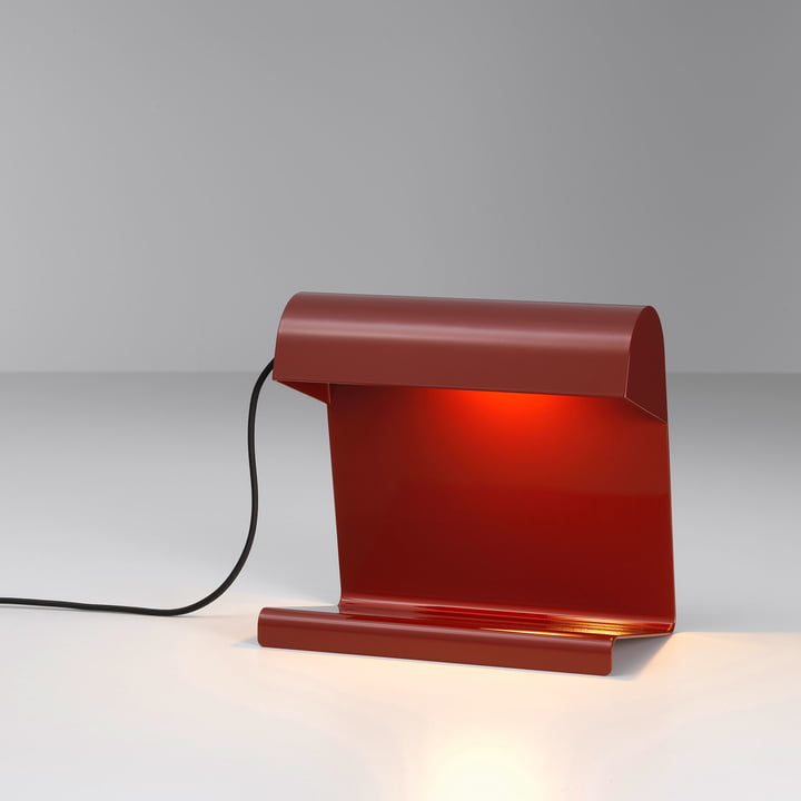 Lampe de Bureau Tischleuchte von Vitra in Japanese red