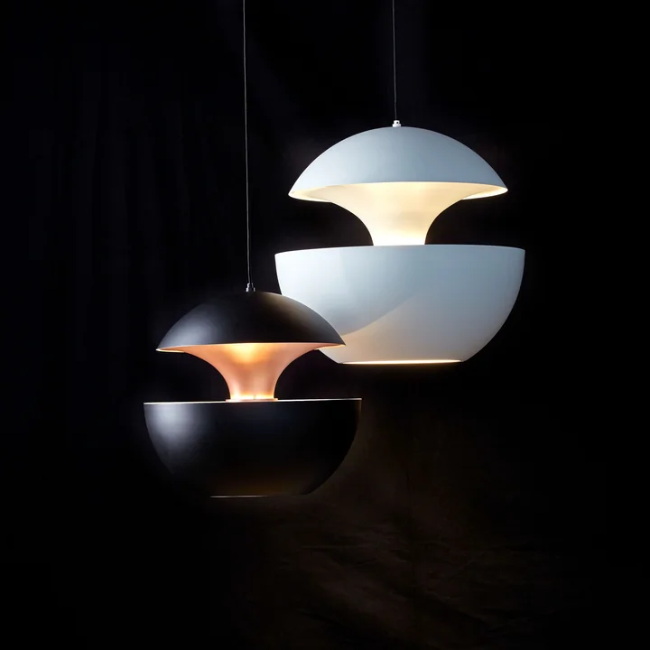 Here Comes The Sun Pendelleuchte von DCW in verschiedenen Farben und Größen