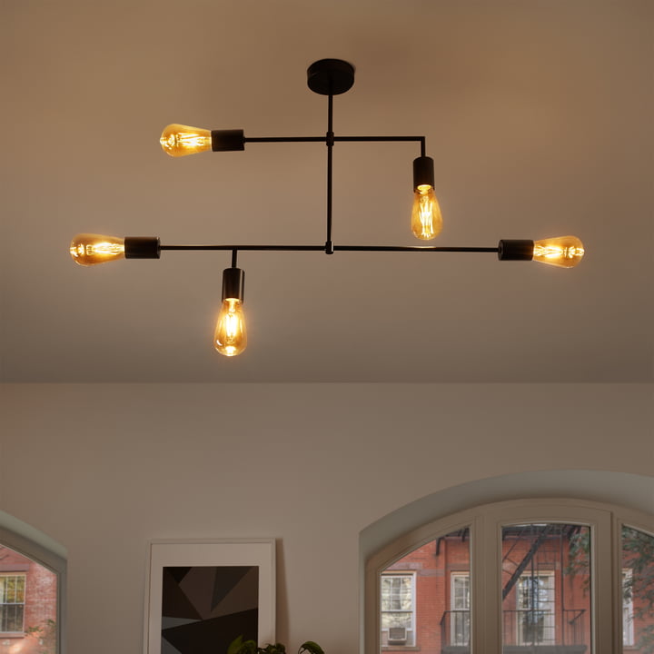 Vintage 1906 Pipe Deckenleuchte von Ledvance | Connox