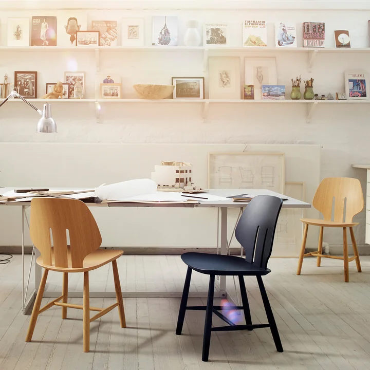 J67 Stuhl von FDB Møbler in verschiedenen Ausführungen