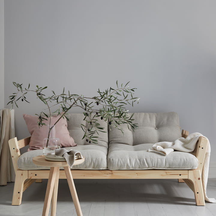 Step Sofa von Karup Design in Kiefer natur / beige