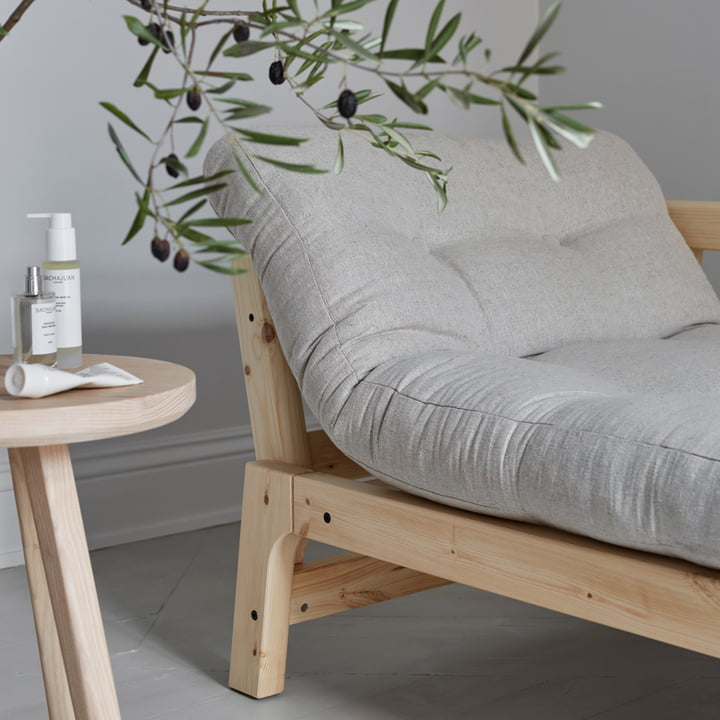 Step Sofa von Karup Design in Kiefer natur / beige