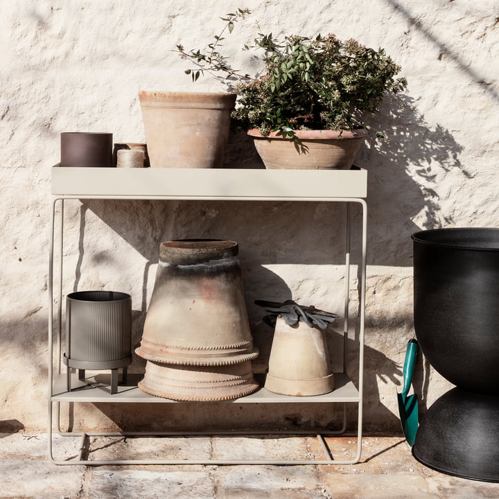 Plant Box mit 2 Ebenen, cashmere von ferm Living