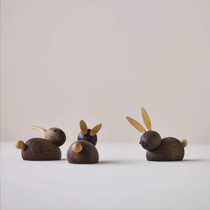 Skjøde Hase Holzfigur von Lucie Kaas 