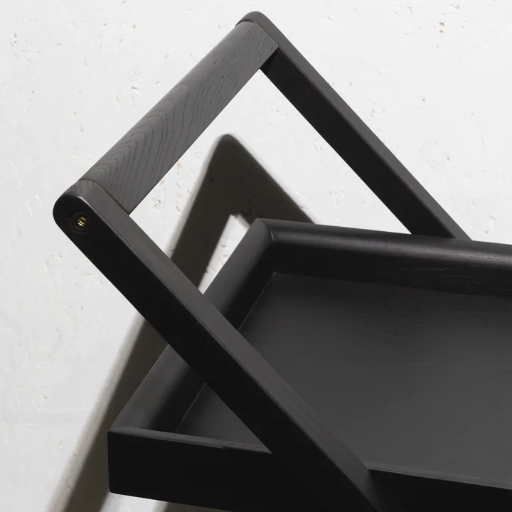 Exit Servierwagen, schwarz von Design House Stockholm