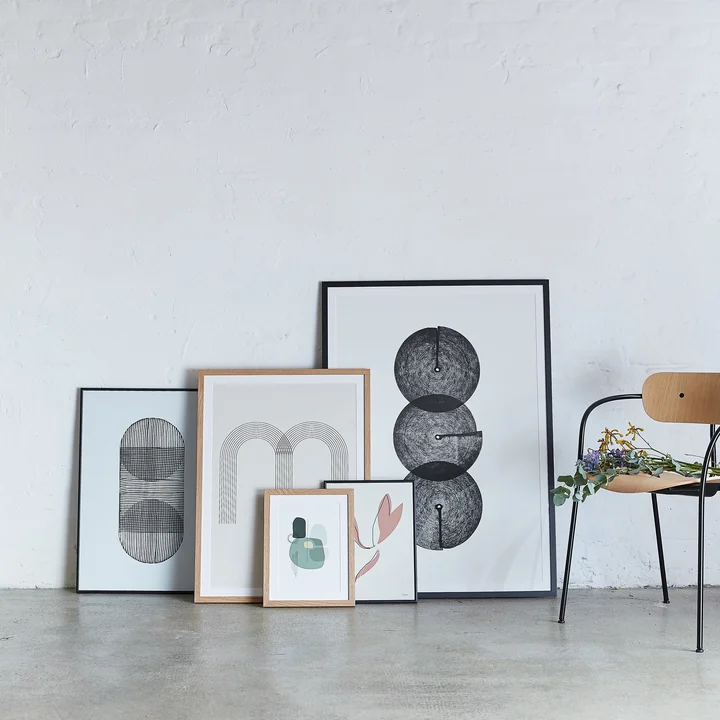 Poster Collage mit Rahmen