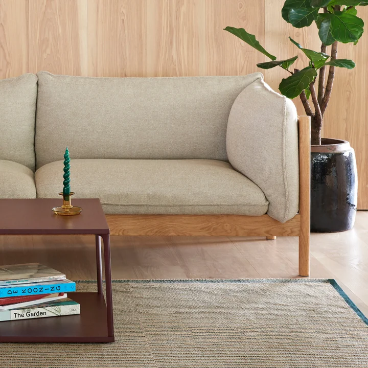 Tapis Teppich, 170 x 240 cm, schwarz / grün von HAY.