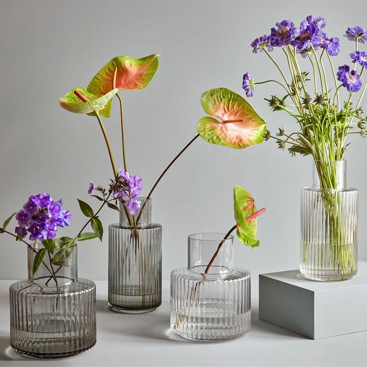 Ripple Vasen von Collection im Ensemble