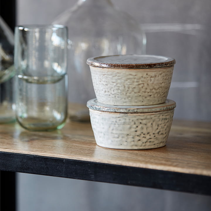 Rustic Schale mit Deckel von House Doctor | Connox