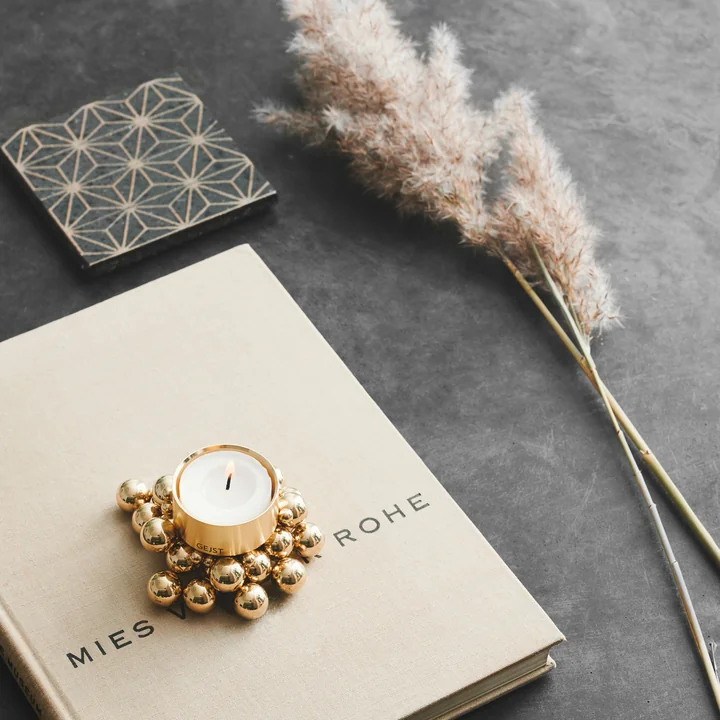 Molekyl Teelichthalter von Gejst