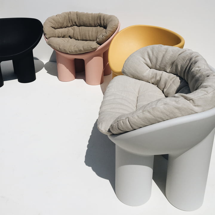 Roly Poly Armchair in a modern living space