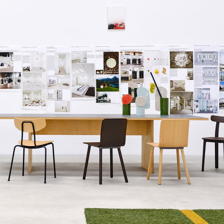 Zeitloses Design im Studio mit Vitra