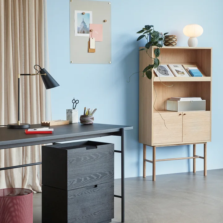 Homeoffice im Skandinavien-Look von Hübsch Interior